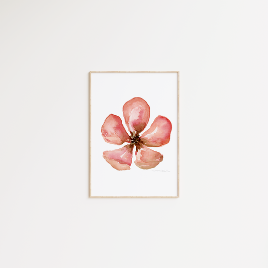 Flower | Watercolor Sketch | Digital Print