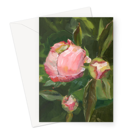 Peony Buds | Greeting Card