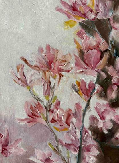Day 9 - Daily Painting Challenge - Sweet Magnolia