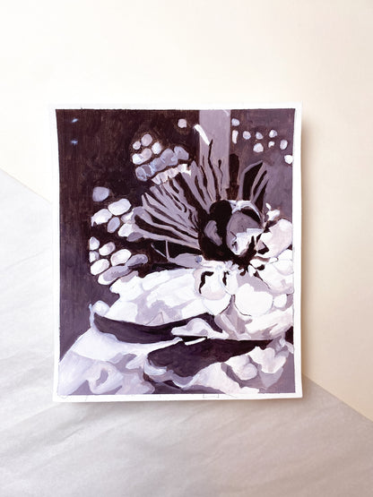 Feminine Beauty Series | No. 5 | Original Oil on Paper
