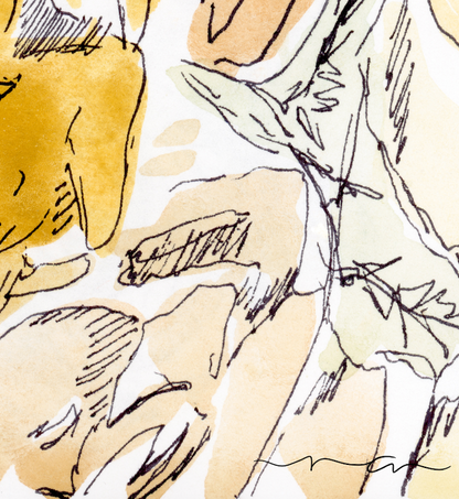 Blooms | Watercolor Sketch | Digital Print