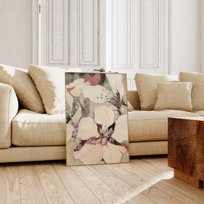 Apple Blossom Oil Painting - Floral Fine Art Print