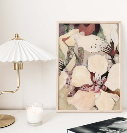 Apple Blossom Oil Painting - Floral Fine Art Print