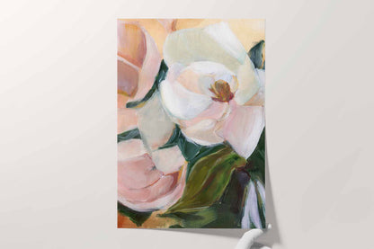 printed floral art 