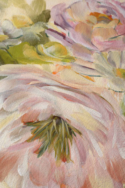 detail shot of premium paper print