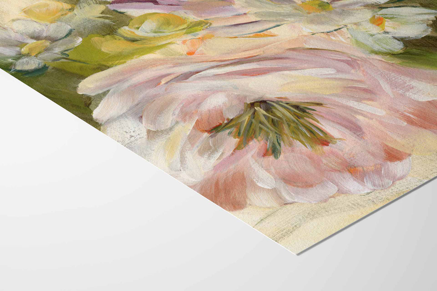 edge of premium paper print
