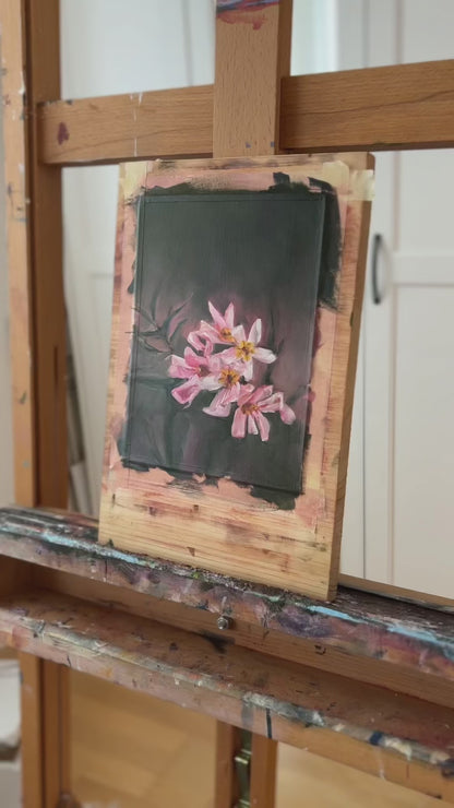 Day 8 - Daily Painting Challenge - Oleander
