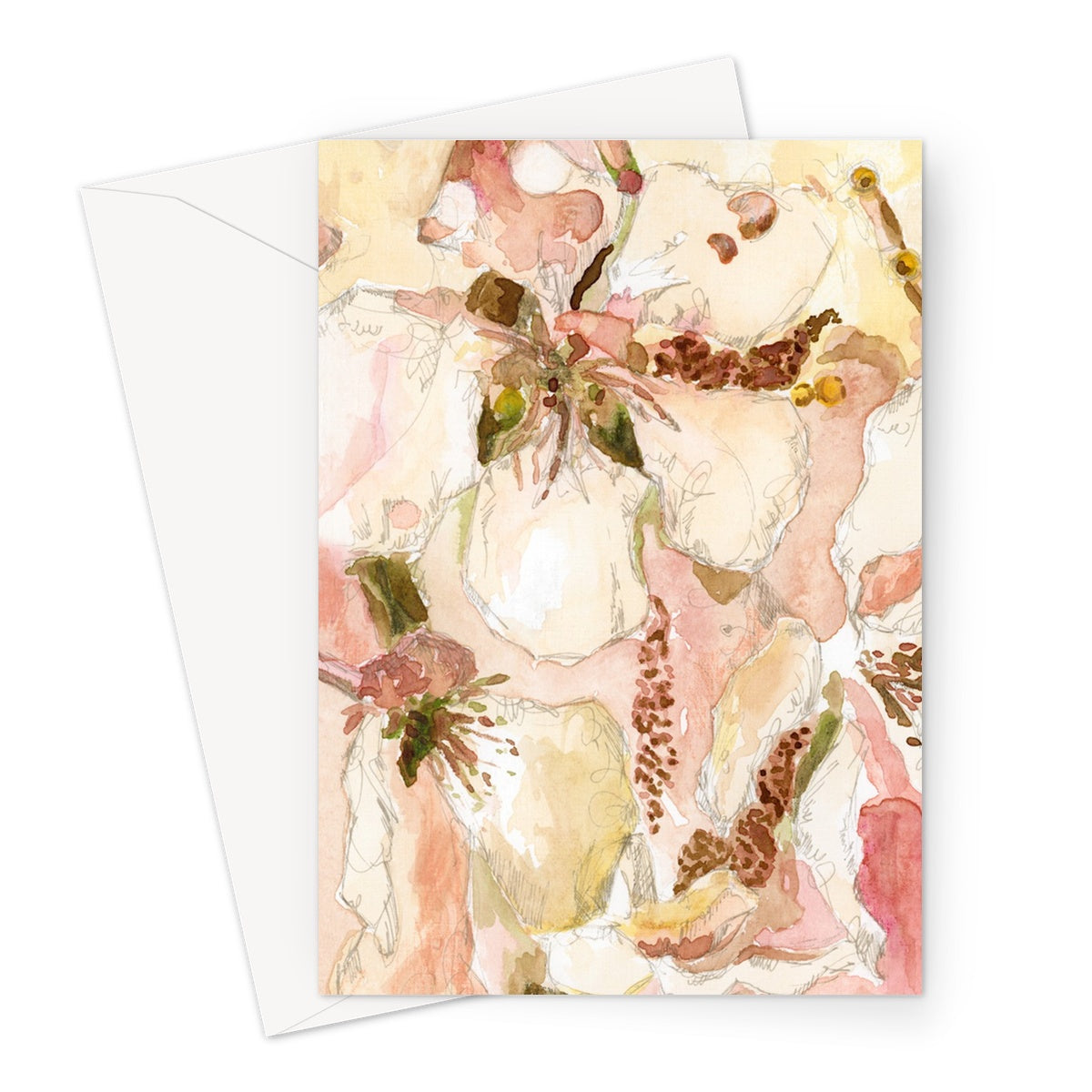 Feminine Beauty Series No.1 | Greeting Card