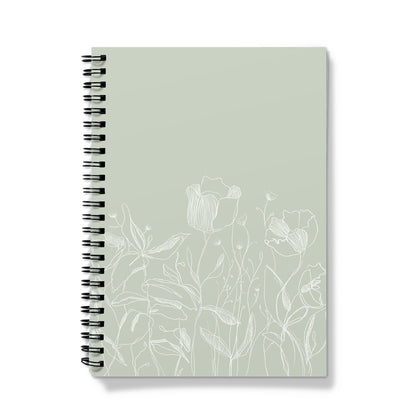 Floral Illustration Notebook